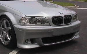 The front bumper, Hamann style.