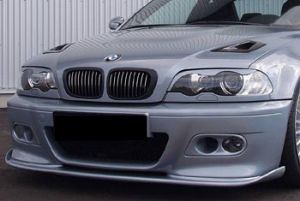 Slide under the front bumper, only the M3 bumper.