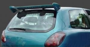 Spoiler above the rear glass, WRC.