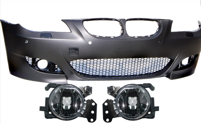 M5 bumper with grills and halogens (plastic)